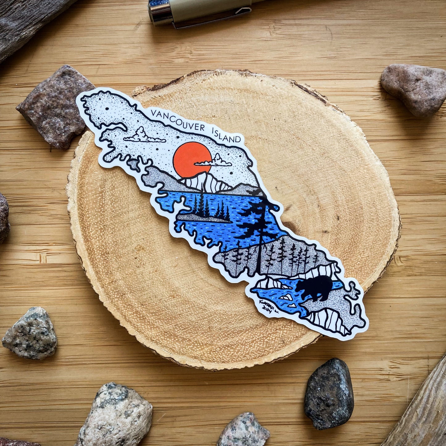 Vancouver Island Sticker