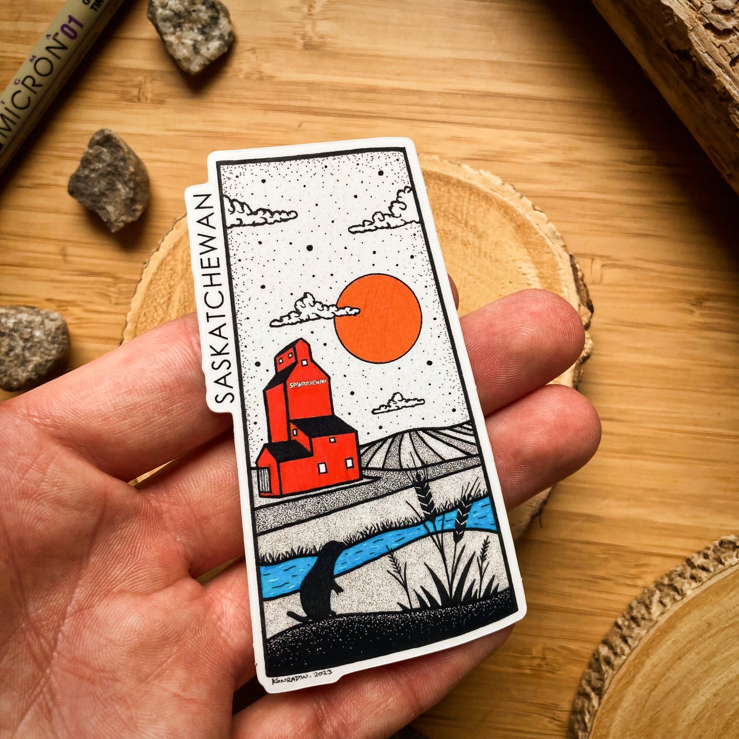 The Province of Saskatchewan Sticker