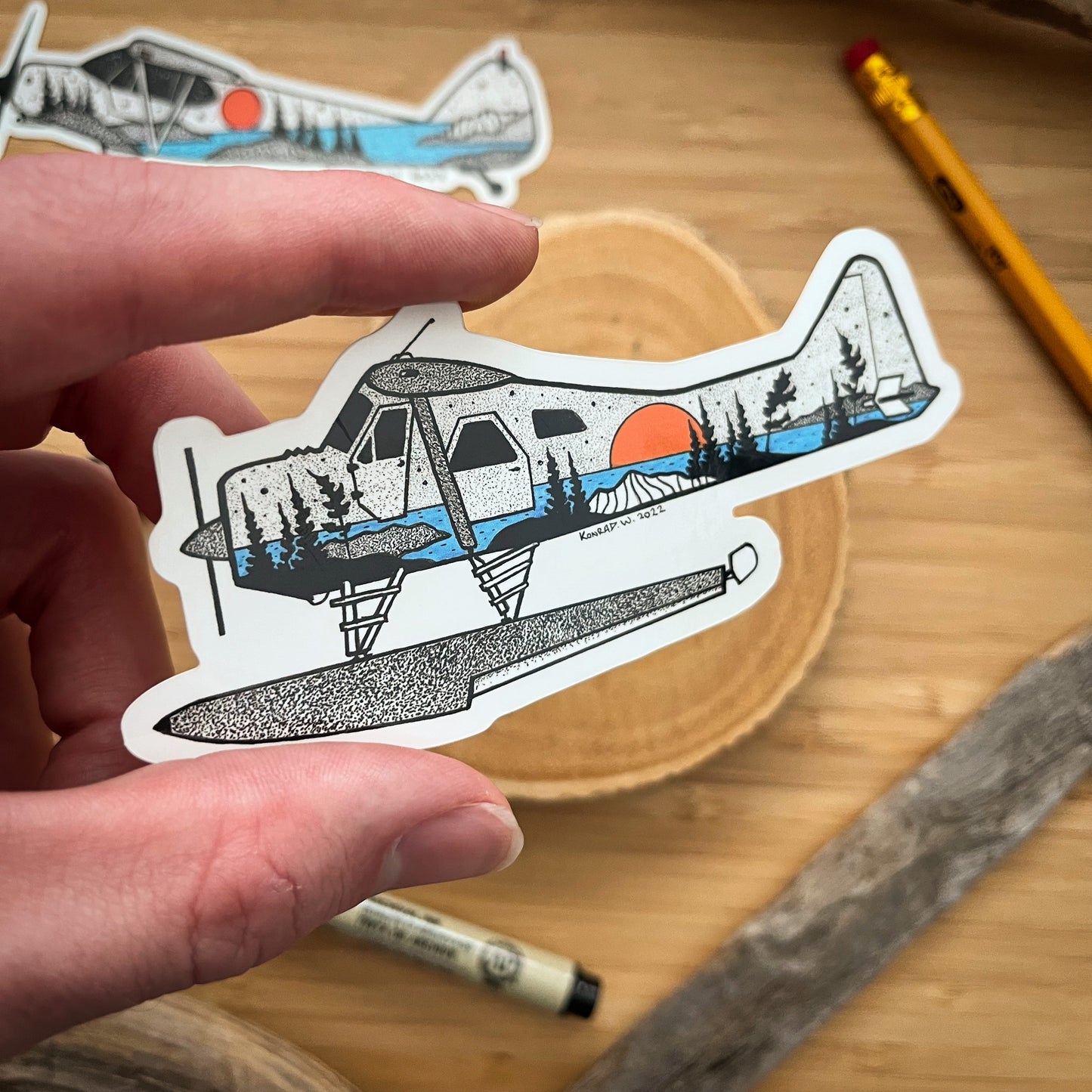 Beaver Bushplane Sticker