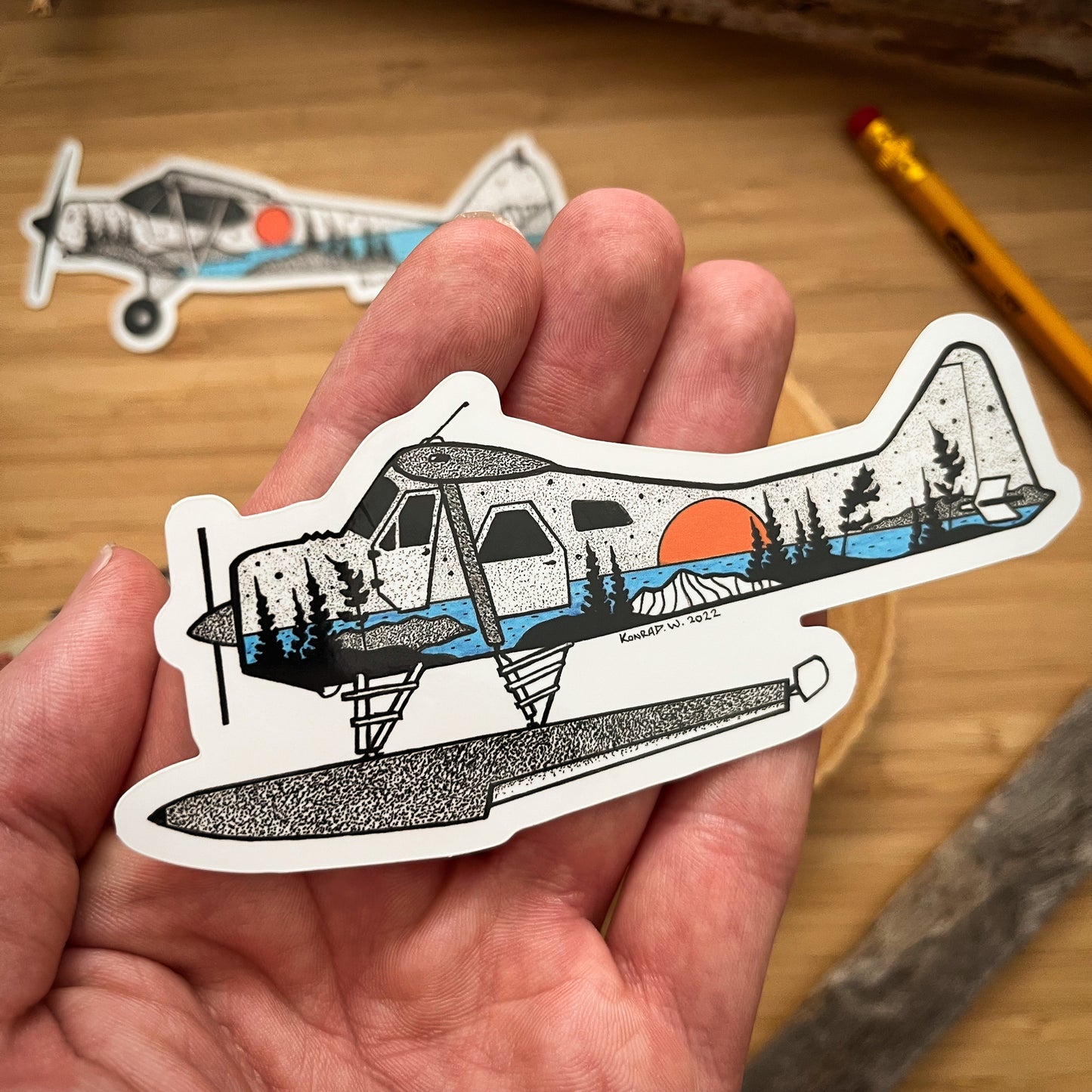 Beaver Bushplane Sticker