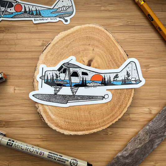 Beaver Bushplane Sticker
