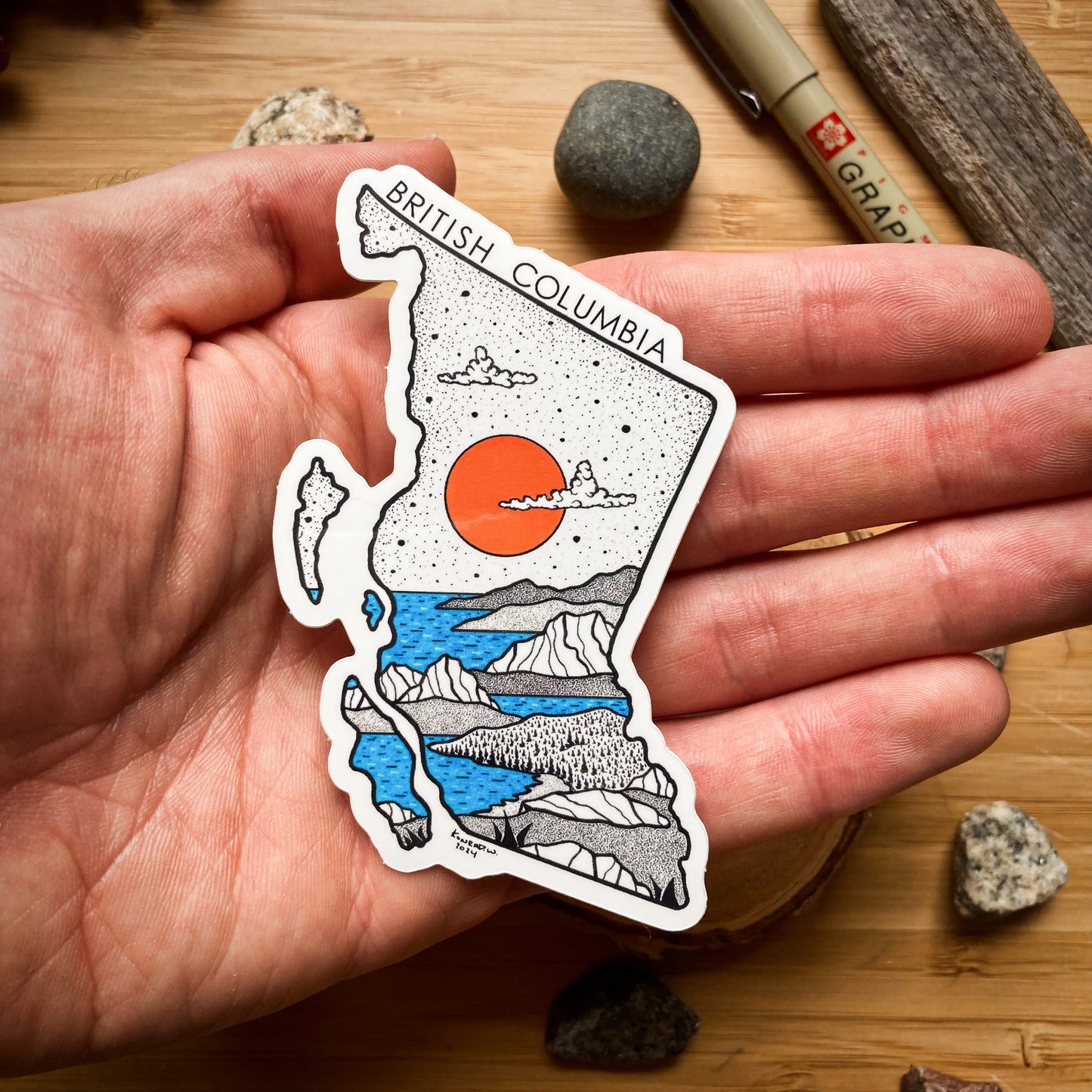 The Province of British Columbia Sticker