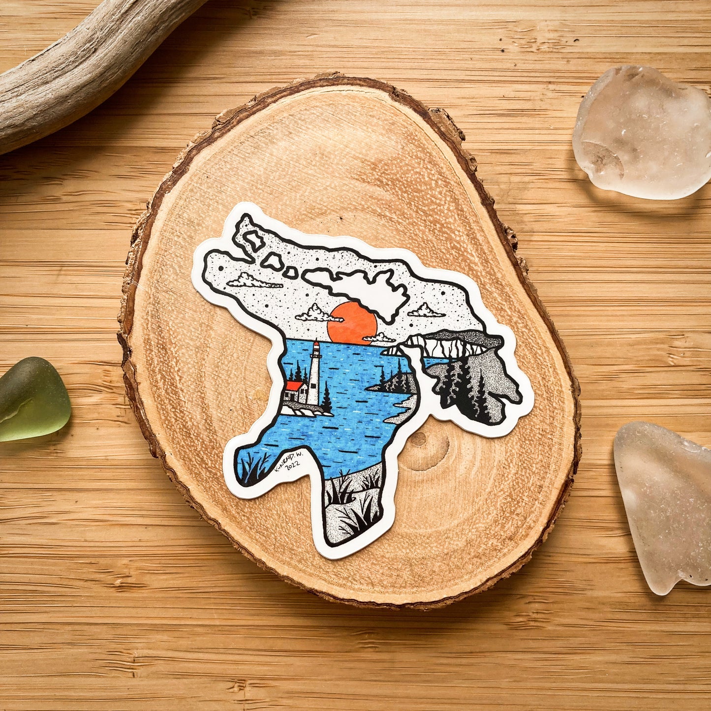 Lake Huron Sticker