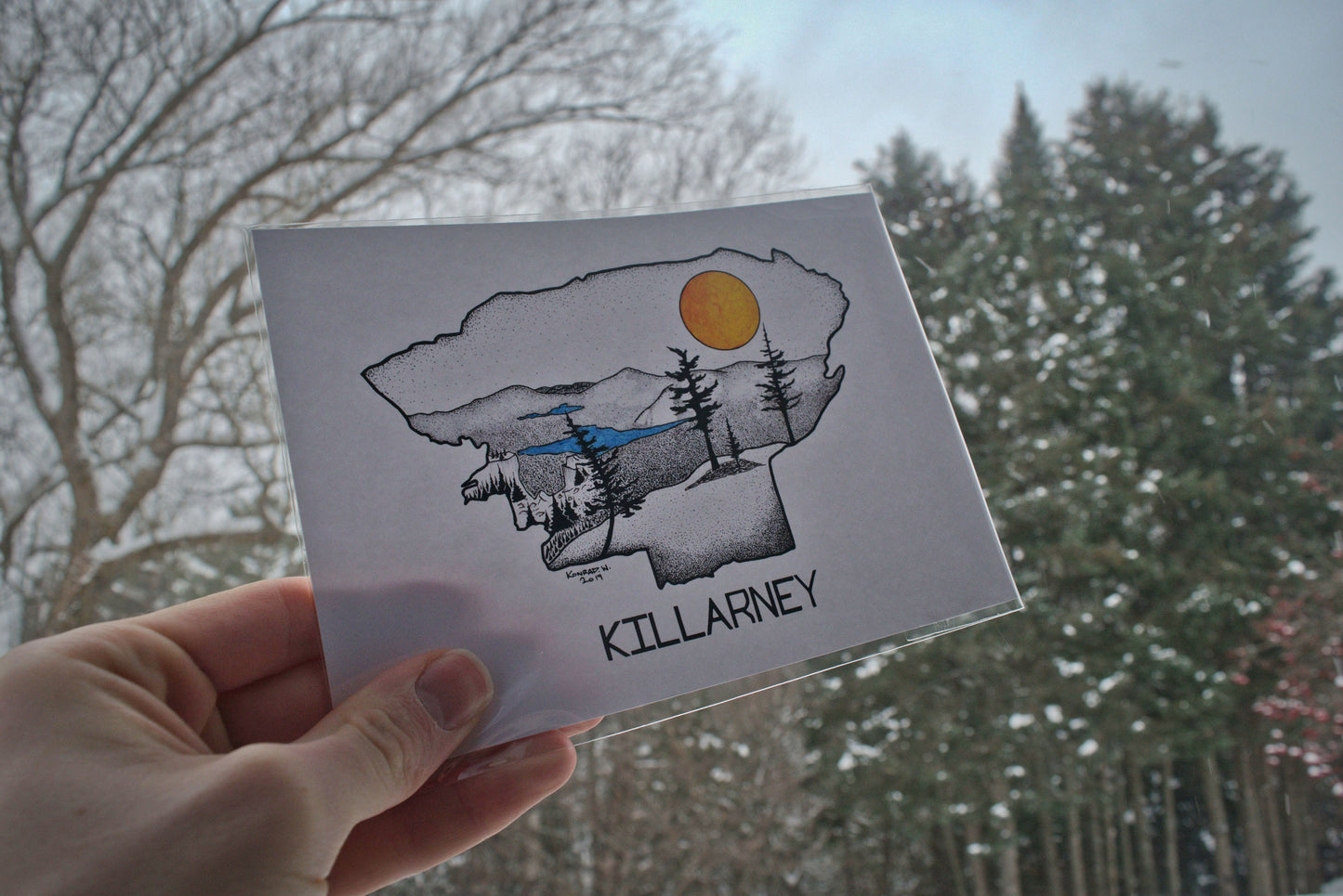 Killarney Provincial Park - Pen and Ink PRINT