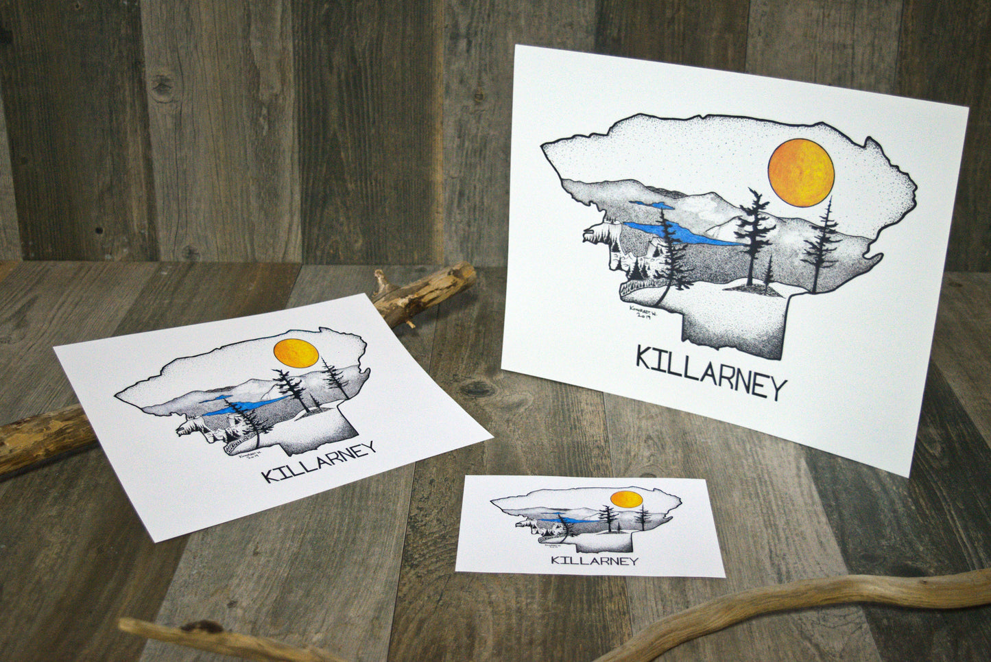 Killarney Provincial Park - Pen and Ink PRINT
