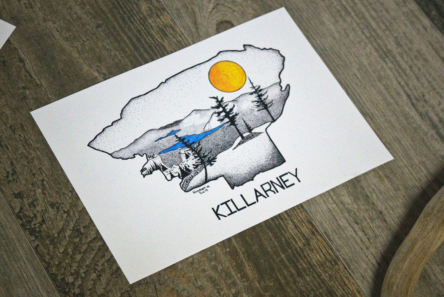 Killarney Provincial Park - Pen and Ink PRINT