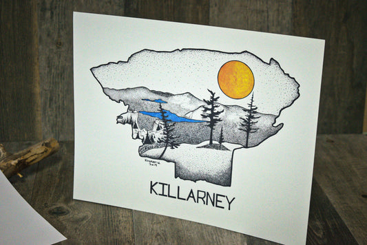 Killarney Provincial Park - Pen and Ink PRINT