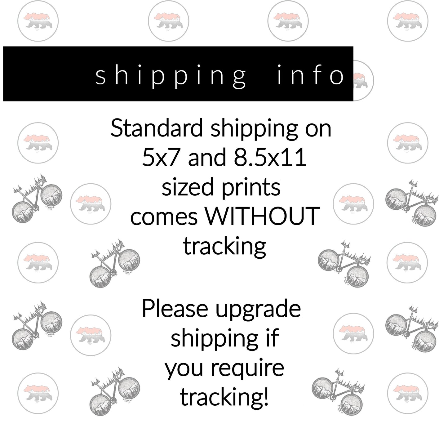 Trout Silhouette - Pen and Ink PRINT