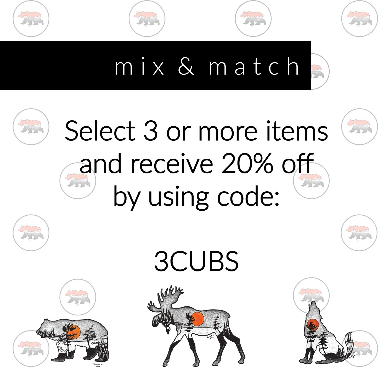 Lake Superior Gros Cap - Pen and Ink PRINT