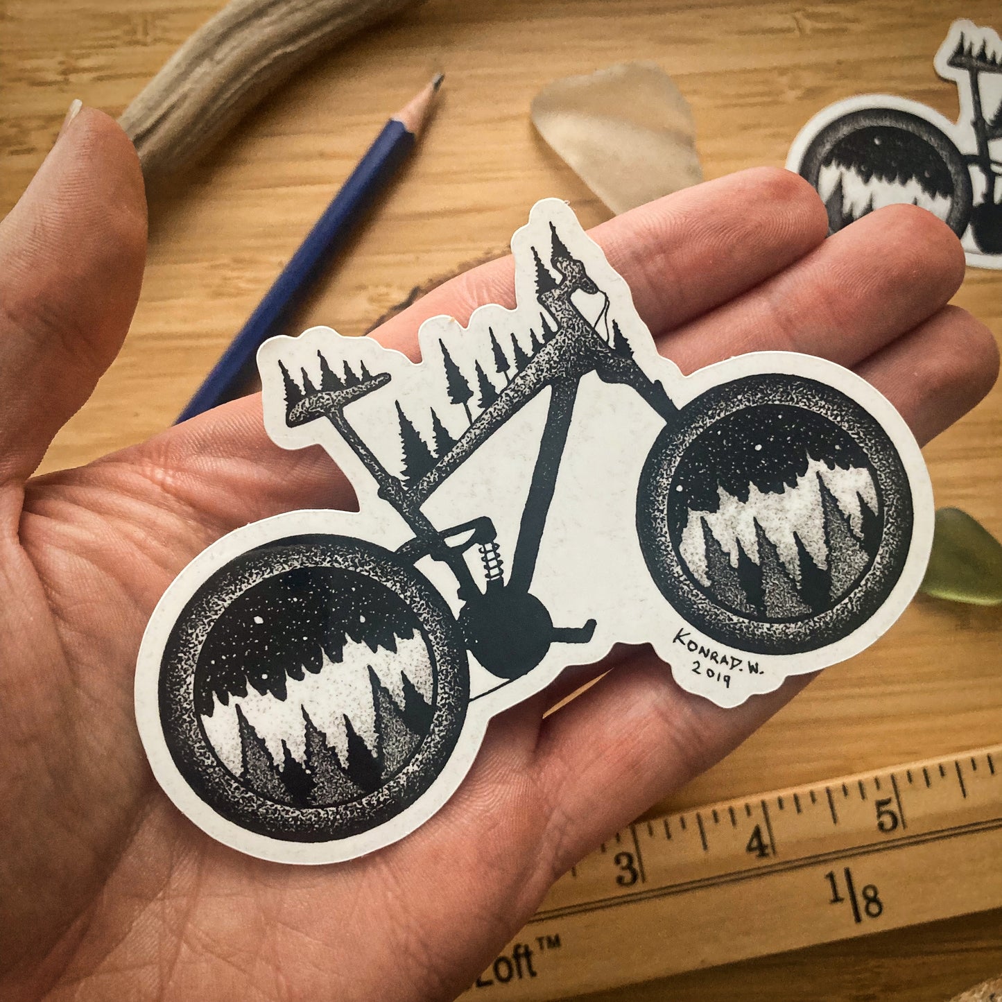 Mountain Bike Sticker