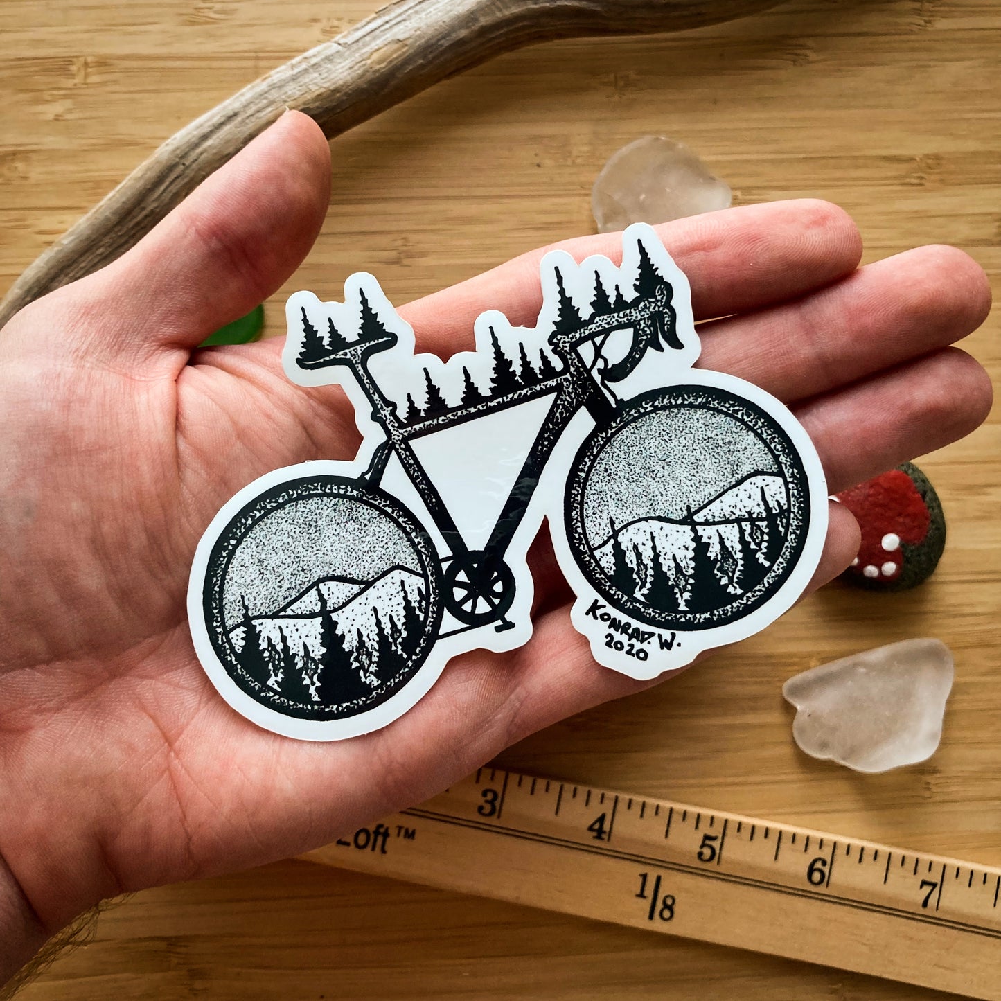 Road Bike Sticker