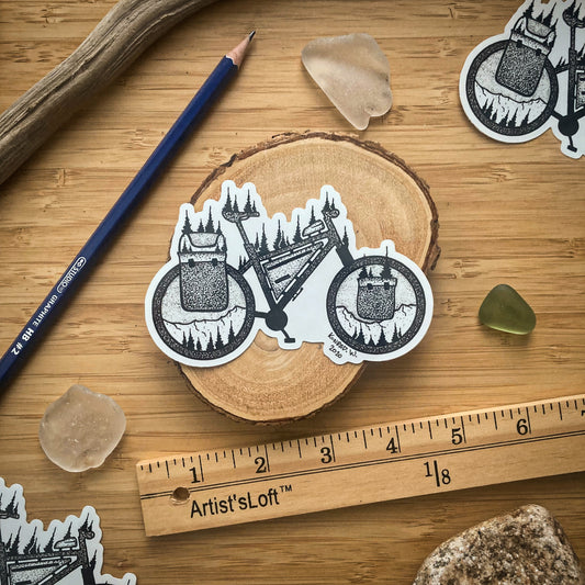 Bikepacking Sticker