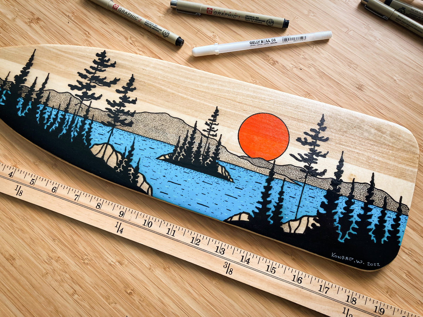 Original Paddle Illustration