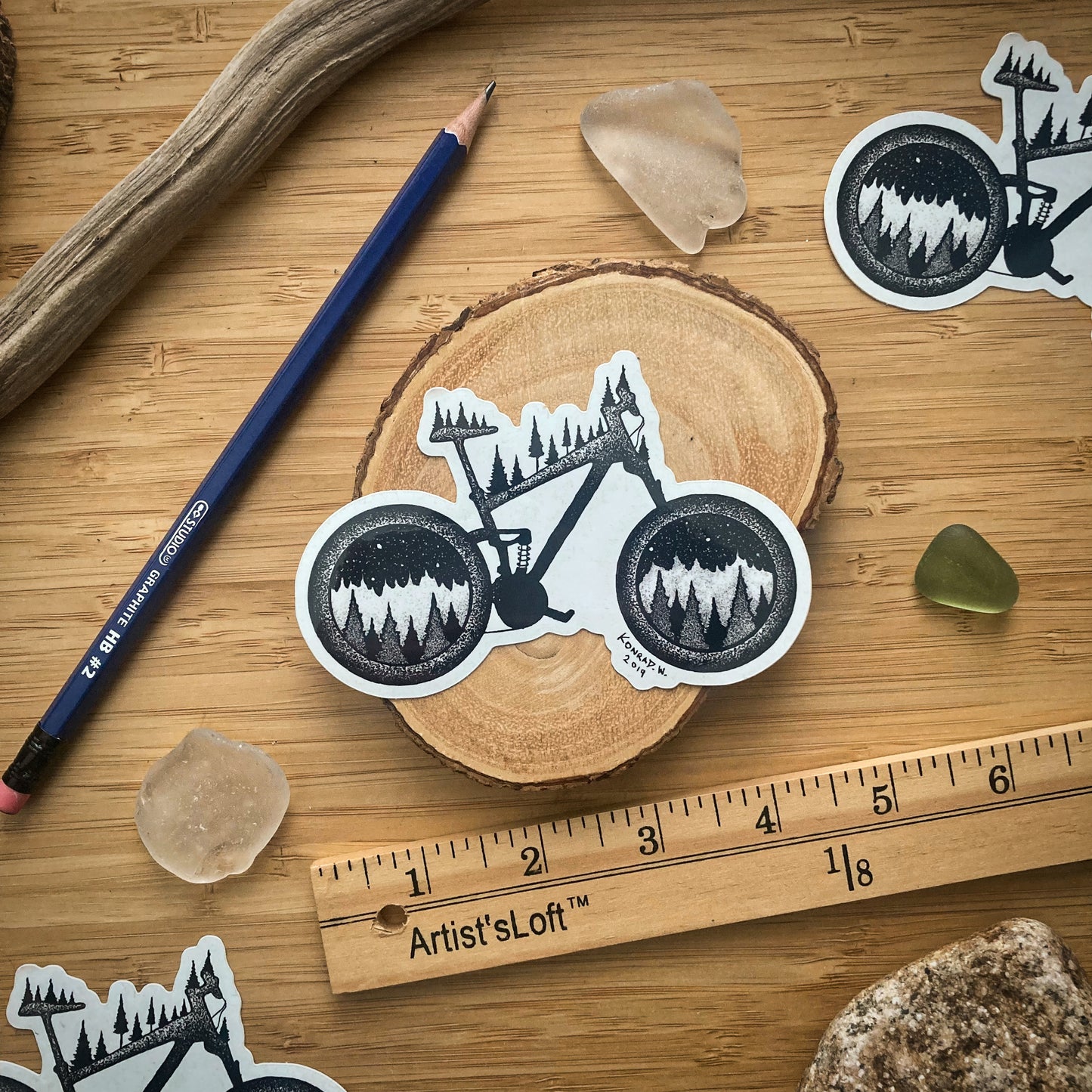 Mountain Bike Sticker