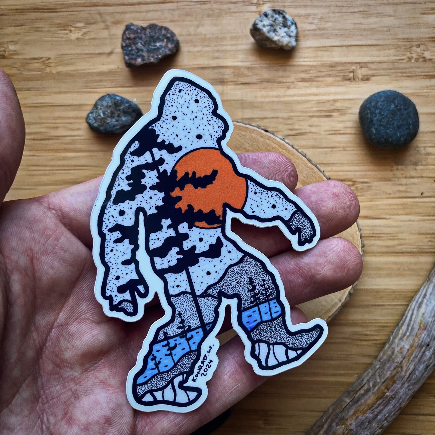 Sasquatch Sticker