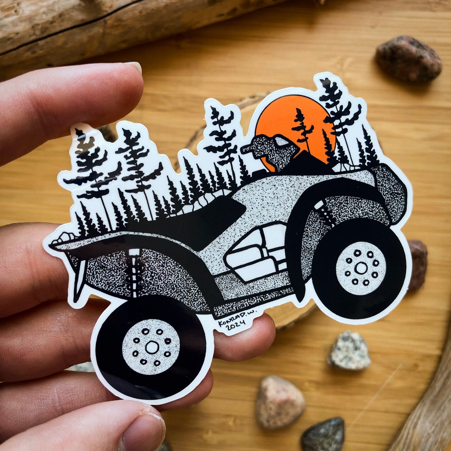 ATV Sticker