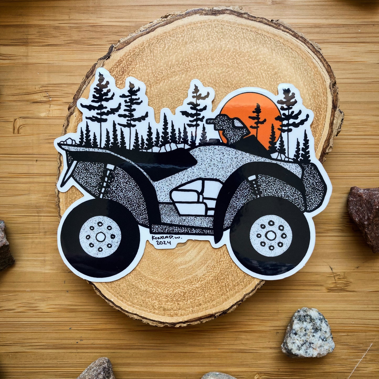 ATV Sticker