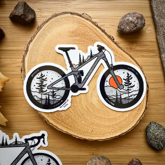 Mountain Bike Sticker - 2024 Edition