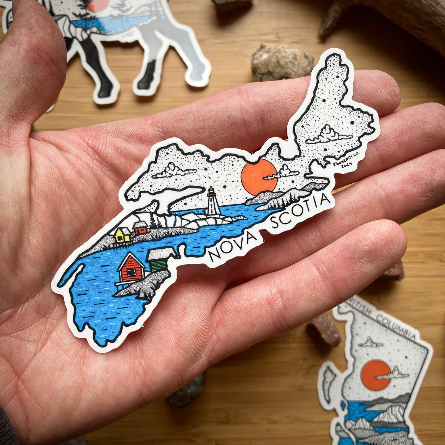 The Province of Nova Scotia Sticker