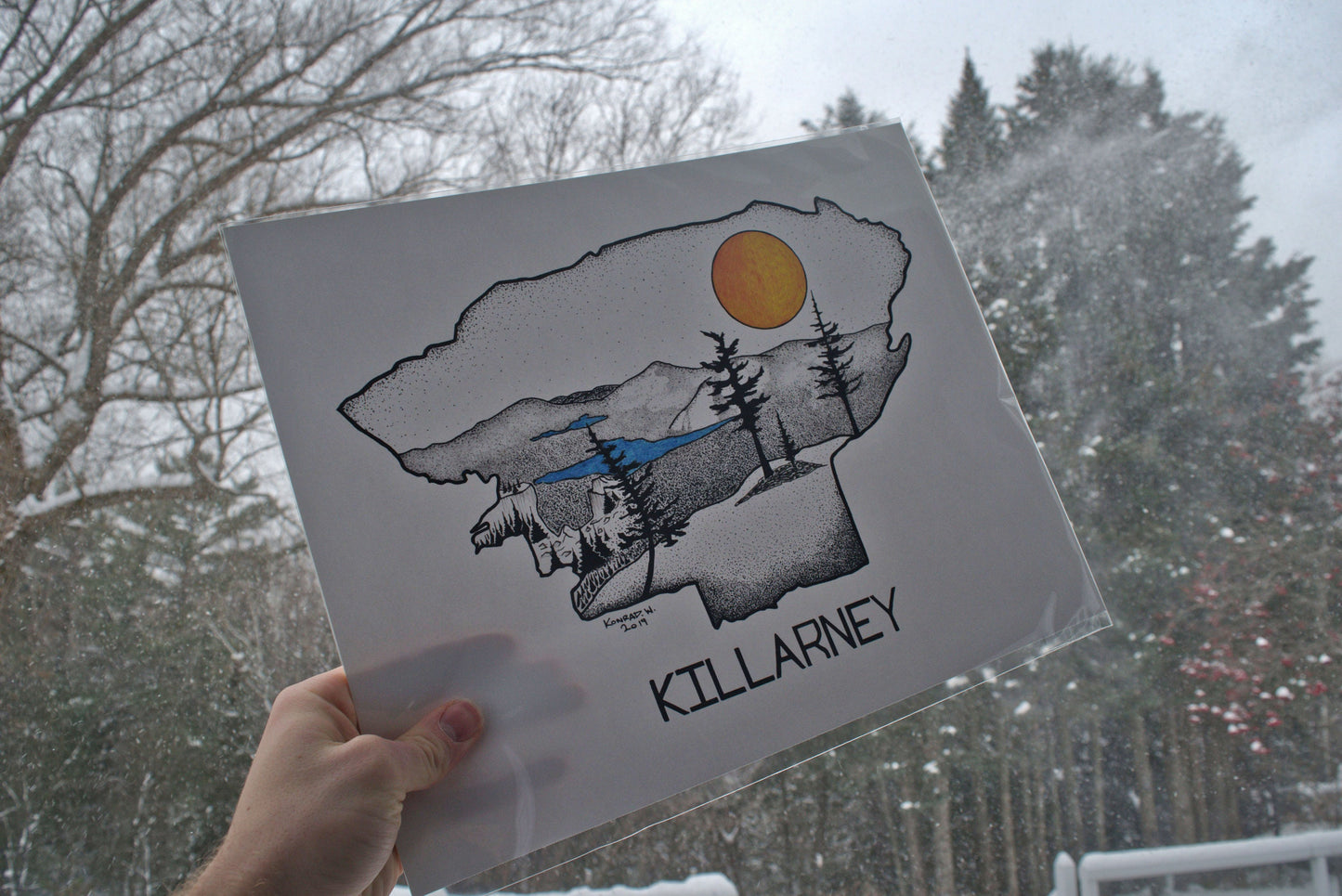 Killarney Provincial Park - Pen and Ink PRINT